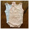 Emotion & Kids Short sleeve body suit 2 pack - White/Pink