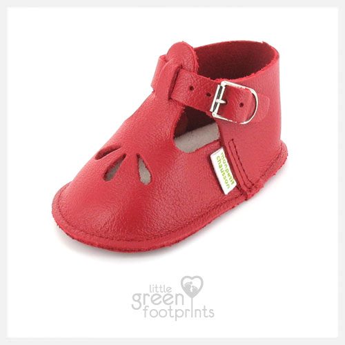 Mon Petit Chausson - Baby Shoes Croiseur in Red