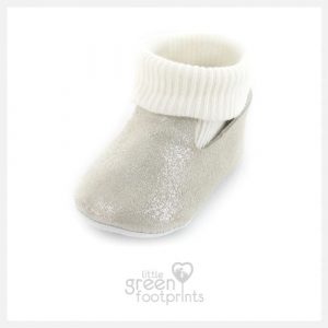 Mon Petit Chausson Baby Shoes DODOU in White