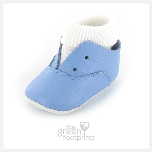 Mon Petit Chausson - Baby Shoes Dida in Blue Sky