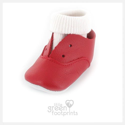 Mon Petit Chausson - Baby Shoes Dida in Red