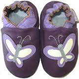 softies-baby-booties-Purple-butterflies-soft-sole-leather