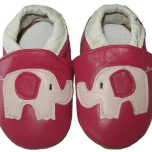 Softies-baby-shoes-scarlett-red-elephant-soft-sole-1