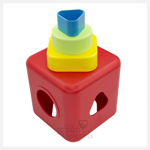 BioSerie - Shape Sorting and Stacking Cube