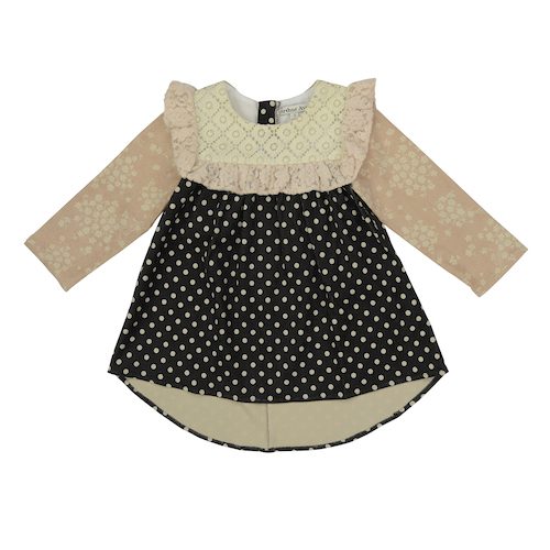 Arthur Ave -  Playdress Black Dot