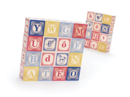 Uncle Goose - French Alphabet Blocks