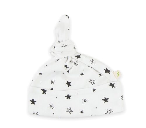 Tiny Twig - Organic Cotton Knotted Beanie - Intergalactic