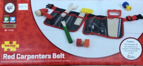 BigJig Toys - Red Carpenters Belt