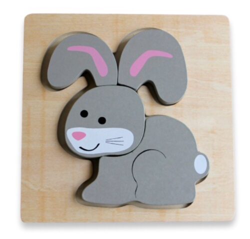 Discoveroo - Chunky Puzzles - Rabbit